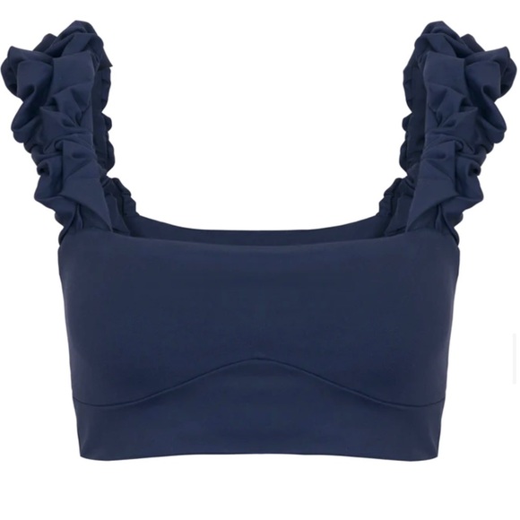 Port de bras-Scrunchie Crop Top - Picture 2 of 5